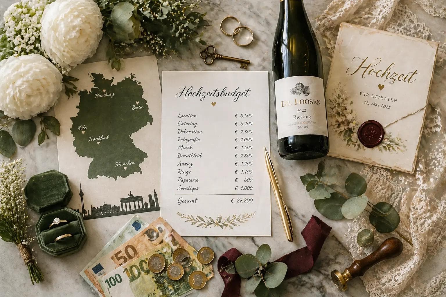 Brautpaar feiert Hochzeit in einer Berliner Loft-Location mit Industrial-Charme